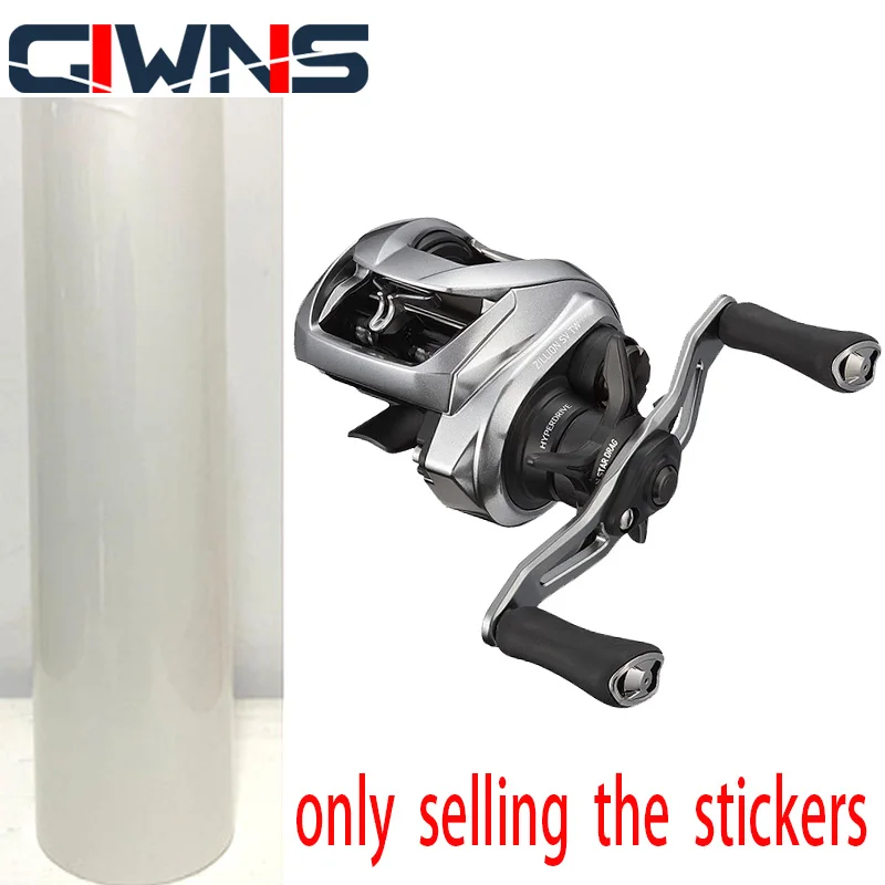 Per Daiwa 21 Zillion Transparency Protection Membrana Water Drop Wheel Sticker Fishing Boat Pellicola Che Cambia Colore