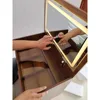 3 in 1 Vanity Desk with Flip Top Lighted Mirror, Compact Makeup Vanity with 3 Storage Drawers and Cushioned Makeup Stool 5
