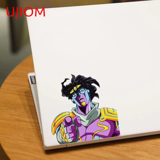 UJIOM for JoJo Bizarre Adventure Star Platinum Anime Wall Stickers  Waterproof Vinyl Decals for Living Room