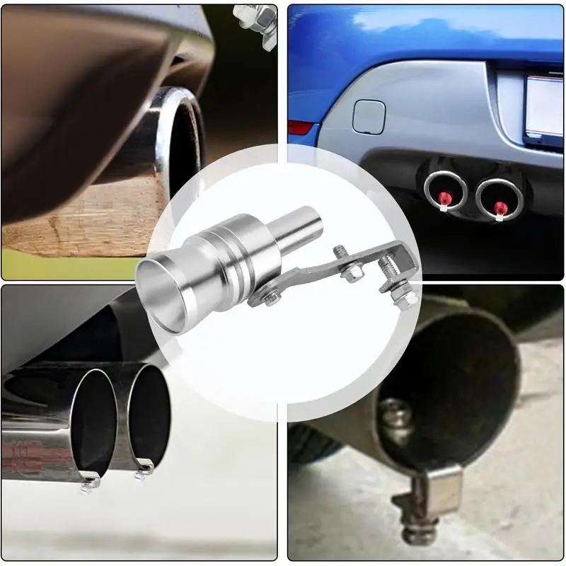 Turbo Sound Whistle Exhaust Sound Enhancer Turbine Enhancer Car Roar Maker Turbo Whistle For Truck Motorcycle