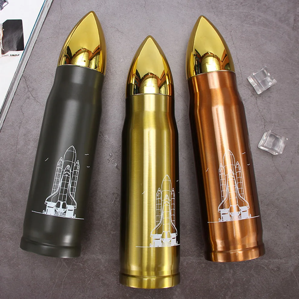 Bullet Thermos 304 Stainless Steel Vacuum Shell Thermos Cup