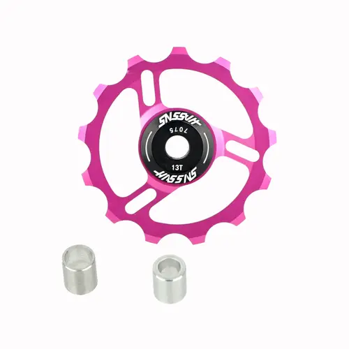 HASSNS Mtb Pulleys Bicycle Derailleur Metal Ceramics Bearing Road Mountain Bike Rear Derailleur Pulley Wheel 11T 13T Cycling - Image 7