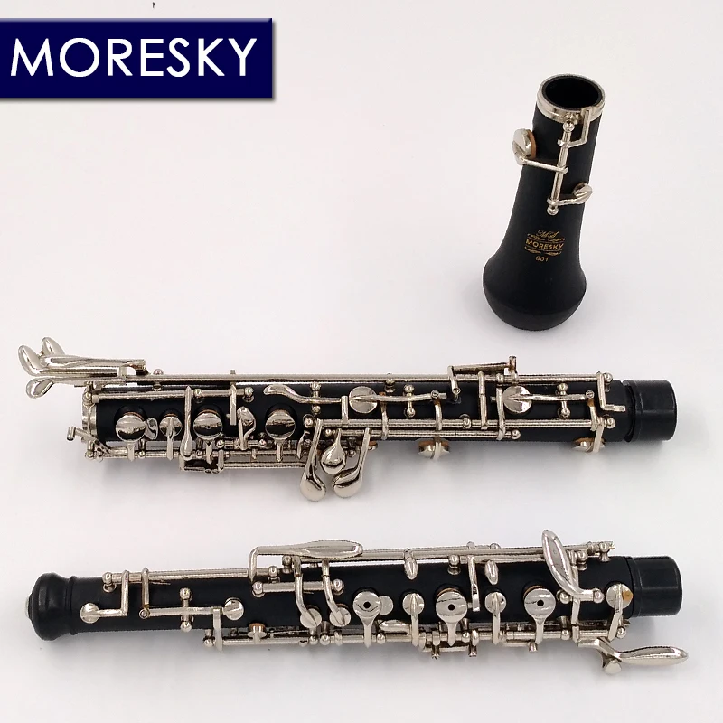 MORESKY-C Key Oboe S01, Semi-Automatic Style, Cupronickel, Nickelplate, Professional