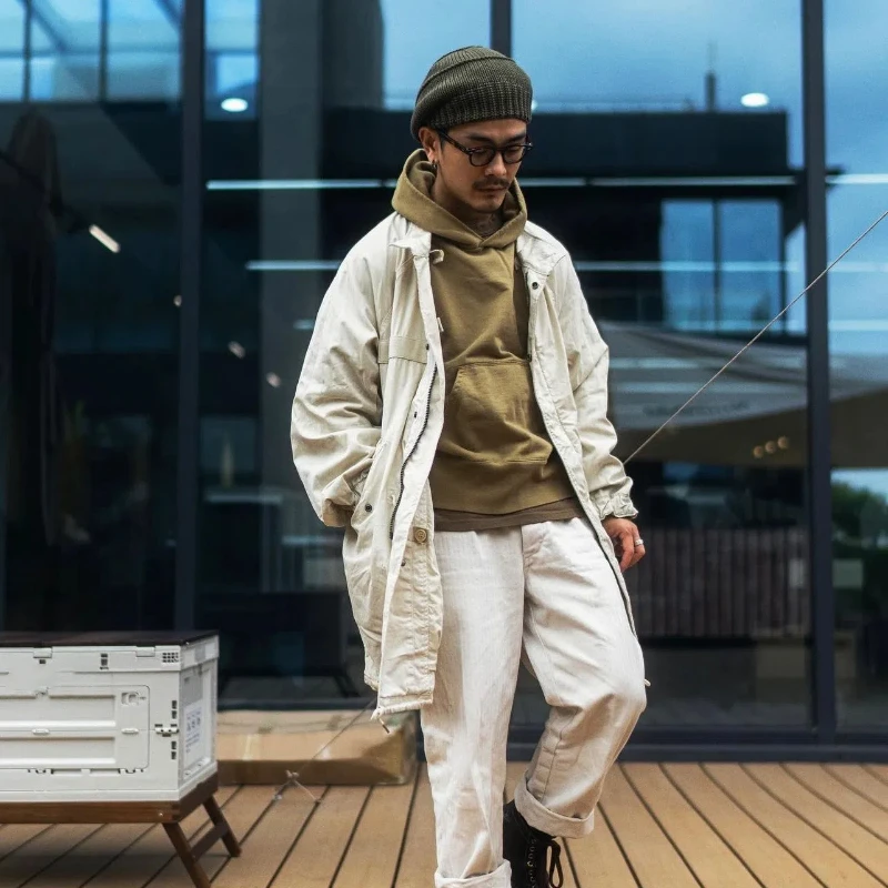 High Street VISVIM Mens Clothing Jackets Man Men's Casual Jackets Casual and Versatile Jacket for Men Men's Coats 4