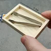 1:12 Dollhouse Mini Wooden Alloy Trays, Snack Plates, Fruit Plates Model for Dollhouse Kitchen Furniture Accessories 1