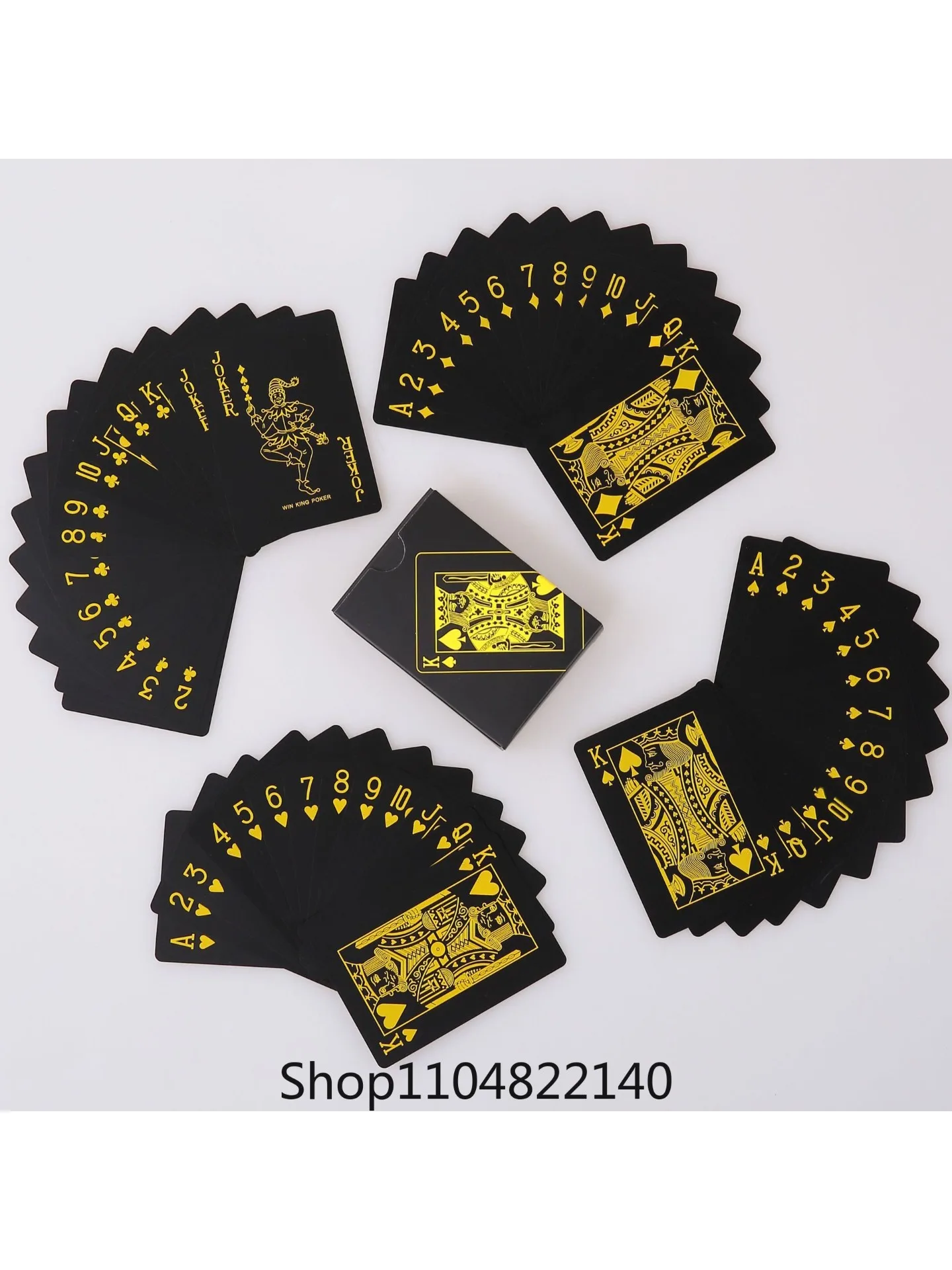 Description Picture 3 of itemWaterproof PVC Illusionist Poker Cards - Durable & Aesthetically Enhanced Design - Perfect for Game Nights, Casino Parties & Fam