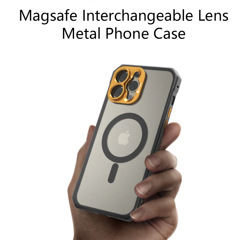 Fotorgear Magnetic Phone Filter Kits with Metal Protective Phone Case for iPhone14 Pro Max Plus