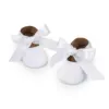 Baby Girls Princess Shoes Multi Color Velvet Soft Bottom Bow Shoes Anti Slip Newborn Infant First Walkers Shoes 0-18 Months 3