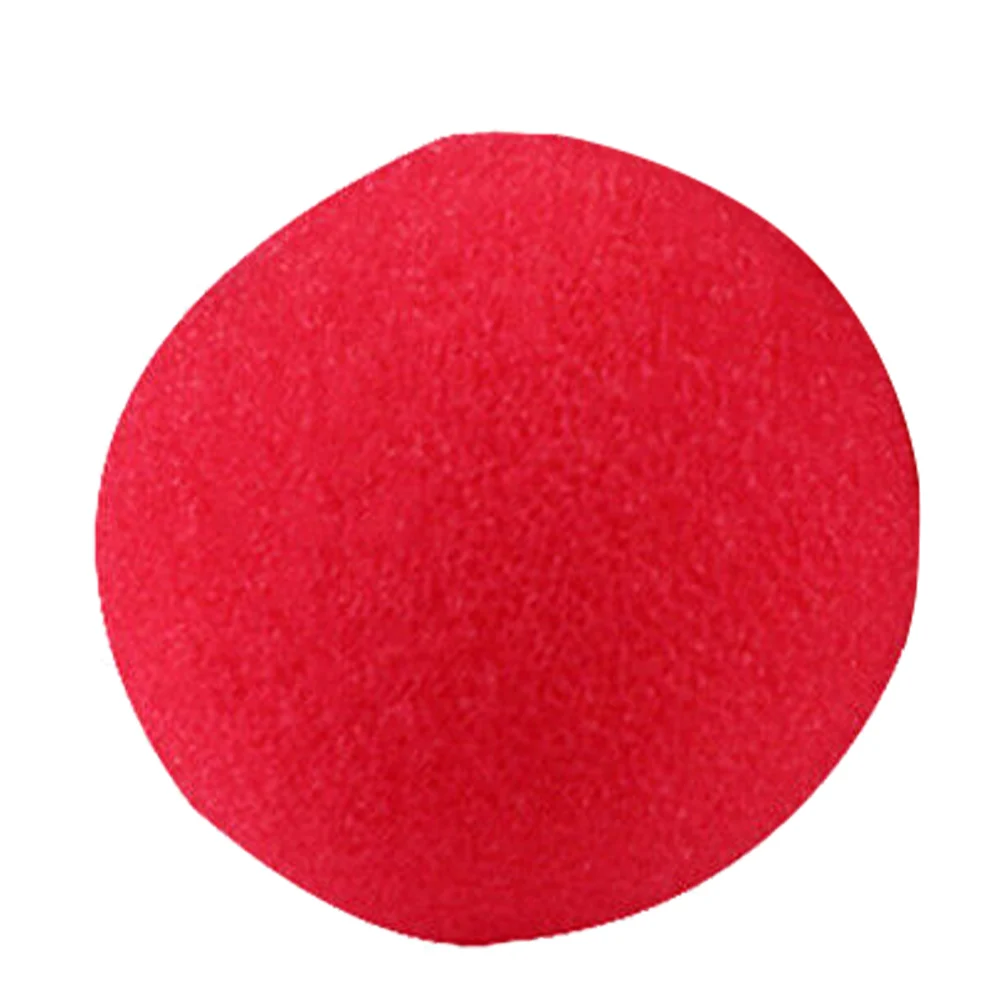 50mm Red Sponge Balls Circus Foam Ball Red for Red Nose Day Cosplay Props Party Funny Stage Performance Props Circus Supplies