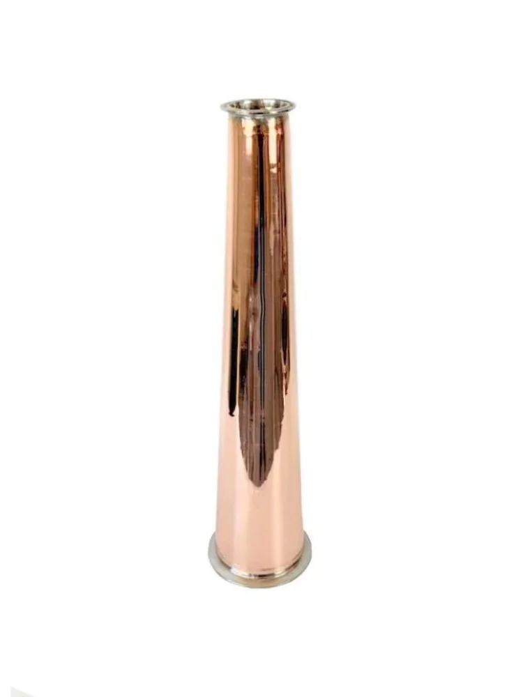 

Медный конус, Редуктор 3 дюйма (OD91mm) X 1,5 дюйма (OD50.5mm) L = 500 мм. Виски. Медный конус для трехзажимного редуктора луковой головки, Дистилляция.