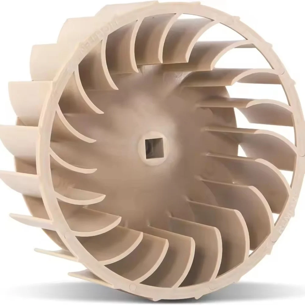 ใบพัดลมเครื่องอบผ้า 1 ชิ้น สำหรับ WP697772 ใช้ได้กับเครื่องอบผ้าหลายรุ่น อะไหล่ใบพัดลม เครื่องอบผ้า อุปกรณ์เสริมสำหรับเปลี่ยนใบพัด 1