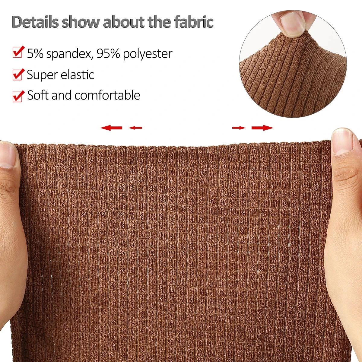 2/4PCS/SET New Stretchy Flannel Furniture Sofa Armrest Cover Fleece Thickened Non Slip Couch Chair Arm Protector Stretch To Fit 2