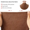 2/4PCS/SET New Stretchy Flannel Furniture Sofa Armrest Cover Fleece Thickened Non Slip Couch Chair Arm Protector Stretch To Fit 2