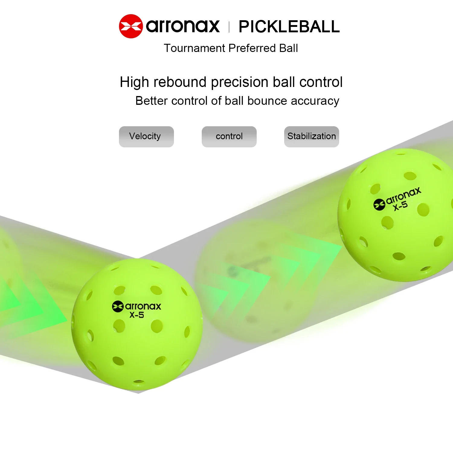 40 Holes Pickleballs Indoor Outdoor Training Paddle Ball 3/6/12Pcs Pickleball for Competition and Practice