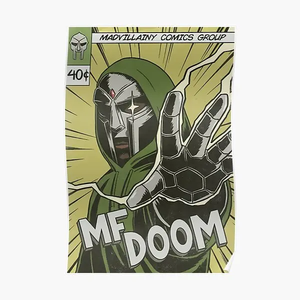 

Doom Madvillainy группа комиксов, музыкальный плакат, настенная роспись, современная картина, художественная живопись, комната, дом, фотообои без рамки