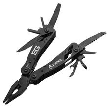 

VILEAD Stainless Steel Mini Folding Pliers Telescopic Combination Knife Field Emergency Tool Pliers Fishing Multifunctional