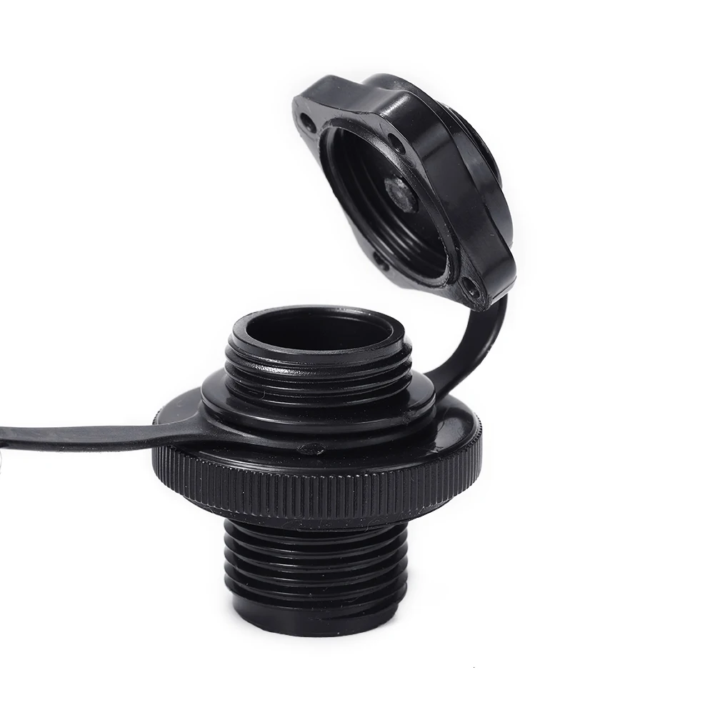 Boat Air Valve Anti-leak Inflation Pump Hose Adapter for Inflatable Boats Kayak Airbed Canoe Pool Raft Rubber Dinghy