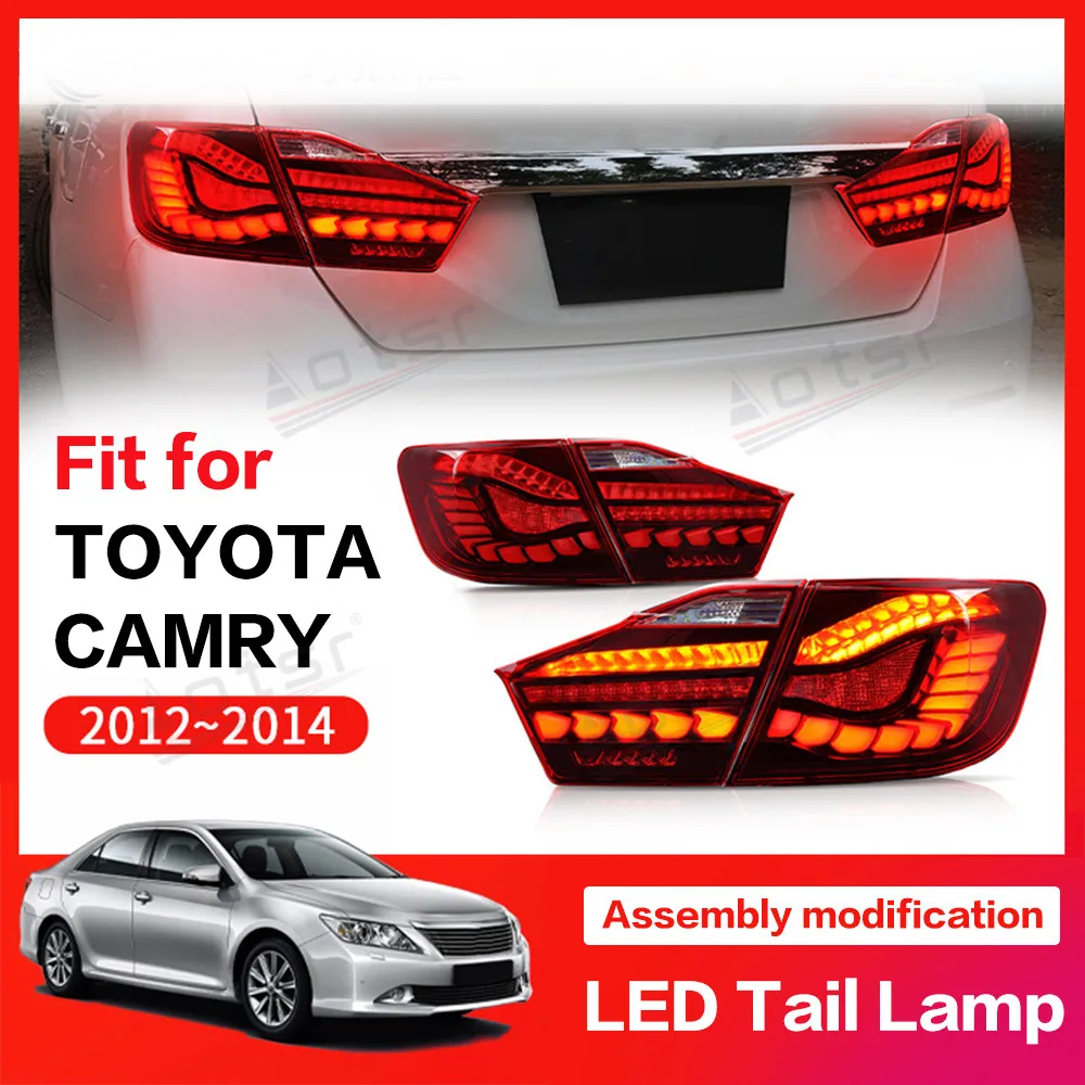 ForToyotaCamry201220132014LEDTailLightBrakeCarAccessoryRear