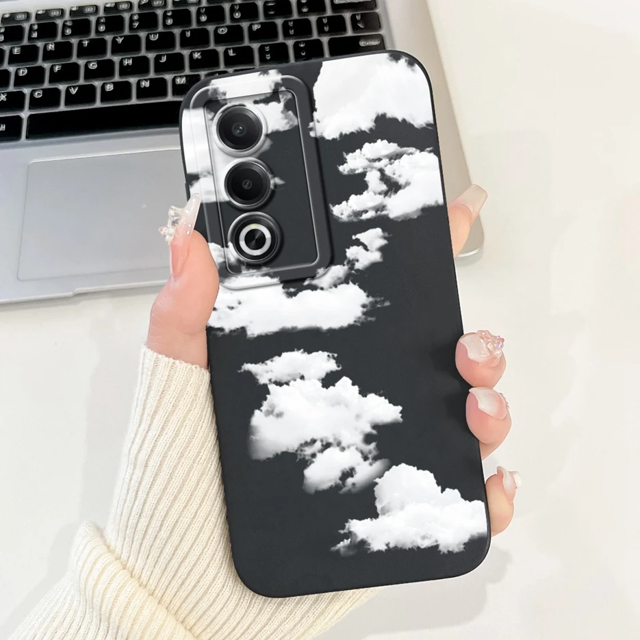 Cute Cartoon Pretty Girls Soft TPU Phone Case Bumper Cover