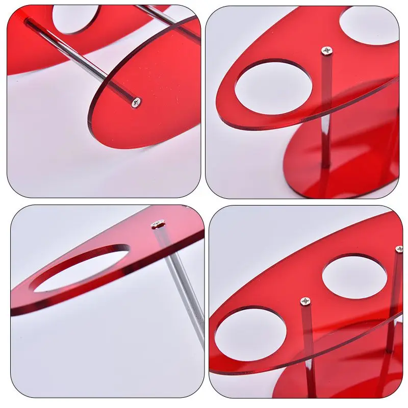 Description Picture 6 of item1Pcs Acrylic Ice Cream Display Rack Sushi Roll Display Stand DIY Ice Cream Cone Holder For Weddings Birthday Party Christmas
