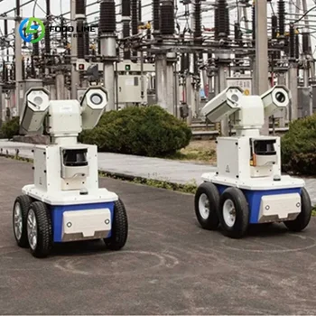 Robot di pattuglia di sicurezza autonomo personalizzato: sistema di sorveglianza e avviso alimentato da AI per zone industriali/commerciali