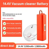 14.4v roborock s50 battery brr 2p4s 5200d original battery for Xiaomi Robot Roborock S50 S51 S55 T60 Accessory Spare 1