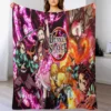 Demon Antistatic Soft Blankets & Throws Blanket Slayer Fluffy Decorative Anime Custom Fleece 3