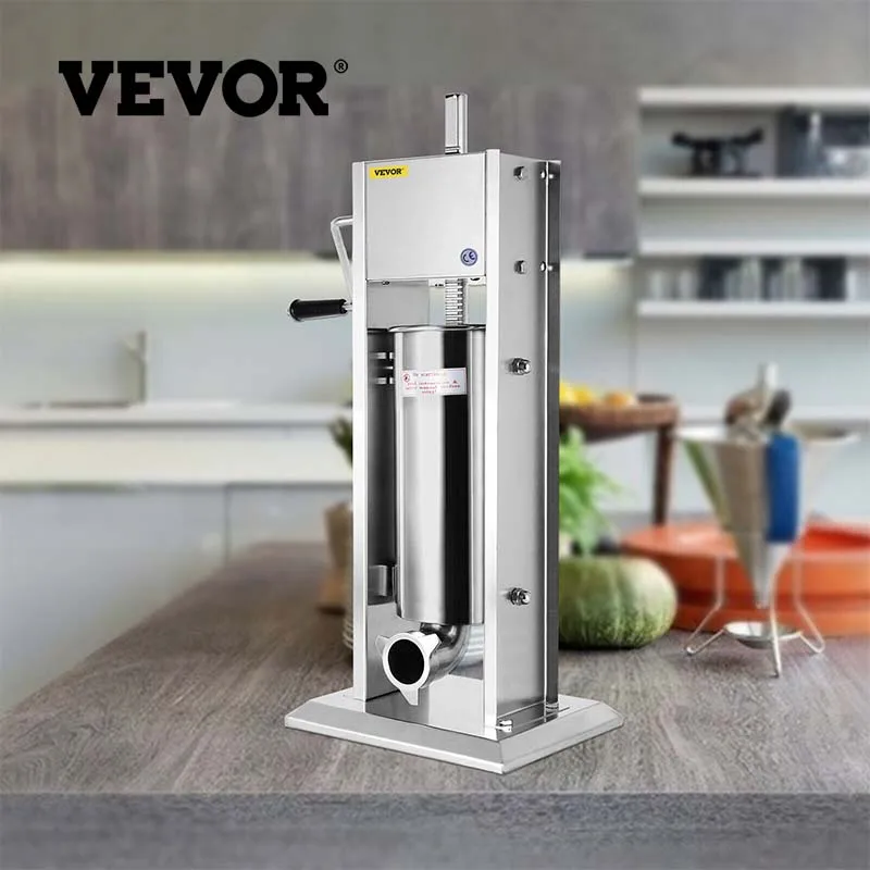 Vevor 12l Commercial Electric Sausage Stuffer Stainless Steel Meat