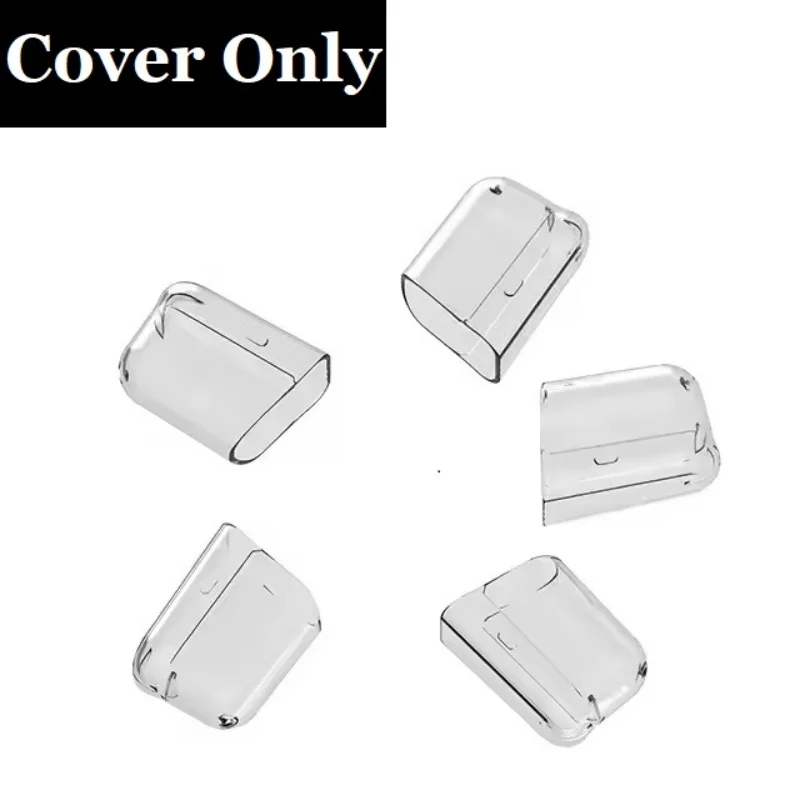 6 Pcs Reusable Transparent Toothbrush Head Dustproof Cover Caps for Philips Universal Sonic Electric Toothbrush Head Protector 5