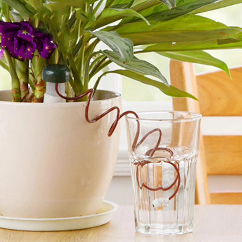 8/16/32Pcs Self-Watering Stakes Auto Ceramic Plant Watering Probes Device Water Drip Irrigation Kit Plants Waterer Supplies