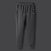 Winter Lambswool Warm Pants Men's Thick Fleece Thermal Trousers Men Fitness Jogging Drawstring Pants Male Sweatpants 6