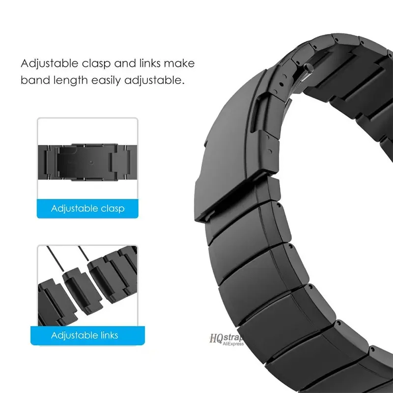 20/22/26mm High Quality Stainless Steel Band for Garmin 7X 6S Fenix 5 5X 5S Plus Vivoactive3 for Garmin Strap Metal Watch Band
