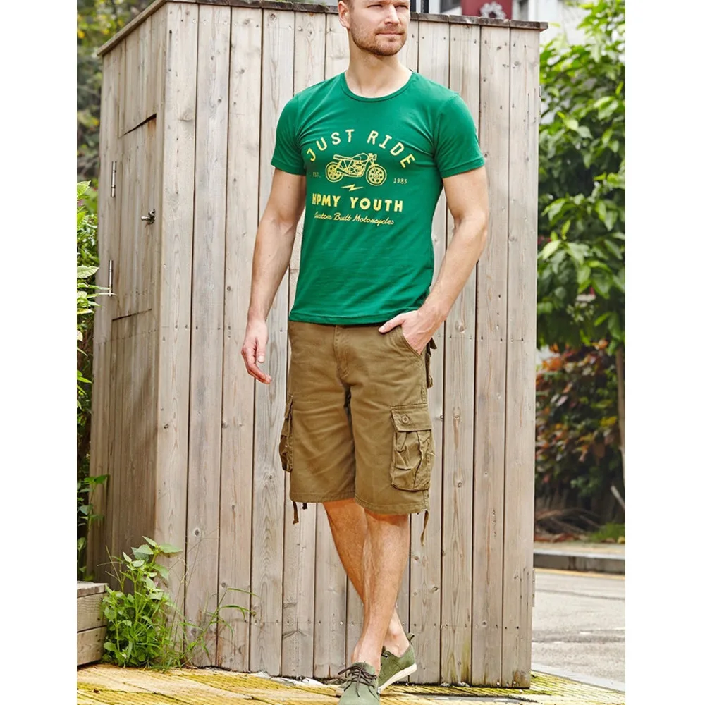 2024 Pantaloncini cargo militari multitasca larghi da uomo estivi 2024 Pantaloncini tattici da uomo in cotone kaki da uomo Pantaloni corti 29-44 Senza cintura_voghion.com