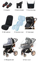 Poussette de luxe 3 en 1 pour bébé, pliable et multifonctionnelle, facile à plier, siège de sécurité Portable pour voyage, norme européenne 2