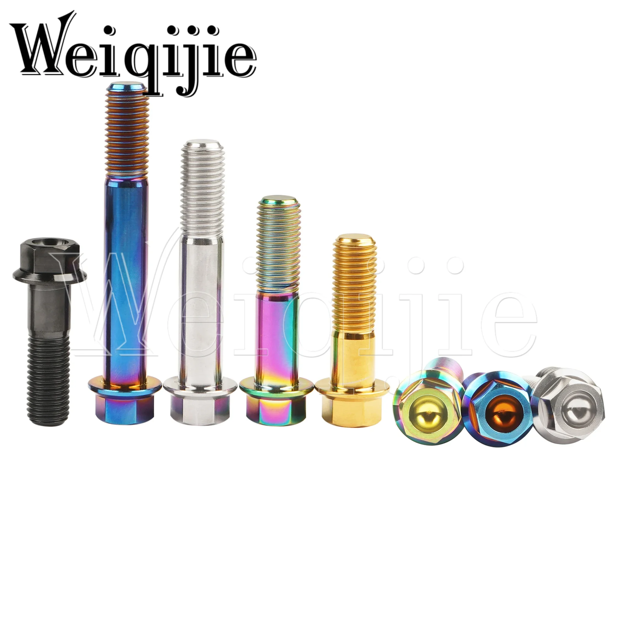 Weiqijie Premium Titanium Motorcycle Repair Screw Bolt