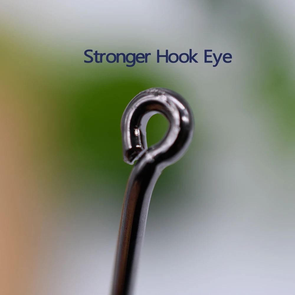 Colt-10pcs High-Carbon Steel Carp Fishing V-Curve Barbed Hooks Catfish Hook  2/4/6/8# - buy Colt-10pcs High-Carbon Steel Carp Fishing V-Curve Barbed Hooks  Catfish Hook 2/4/6/8#: prices, reviews