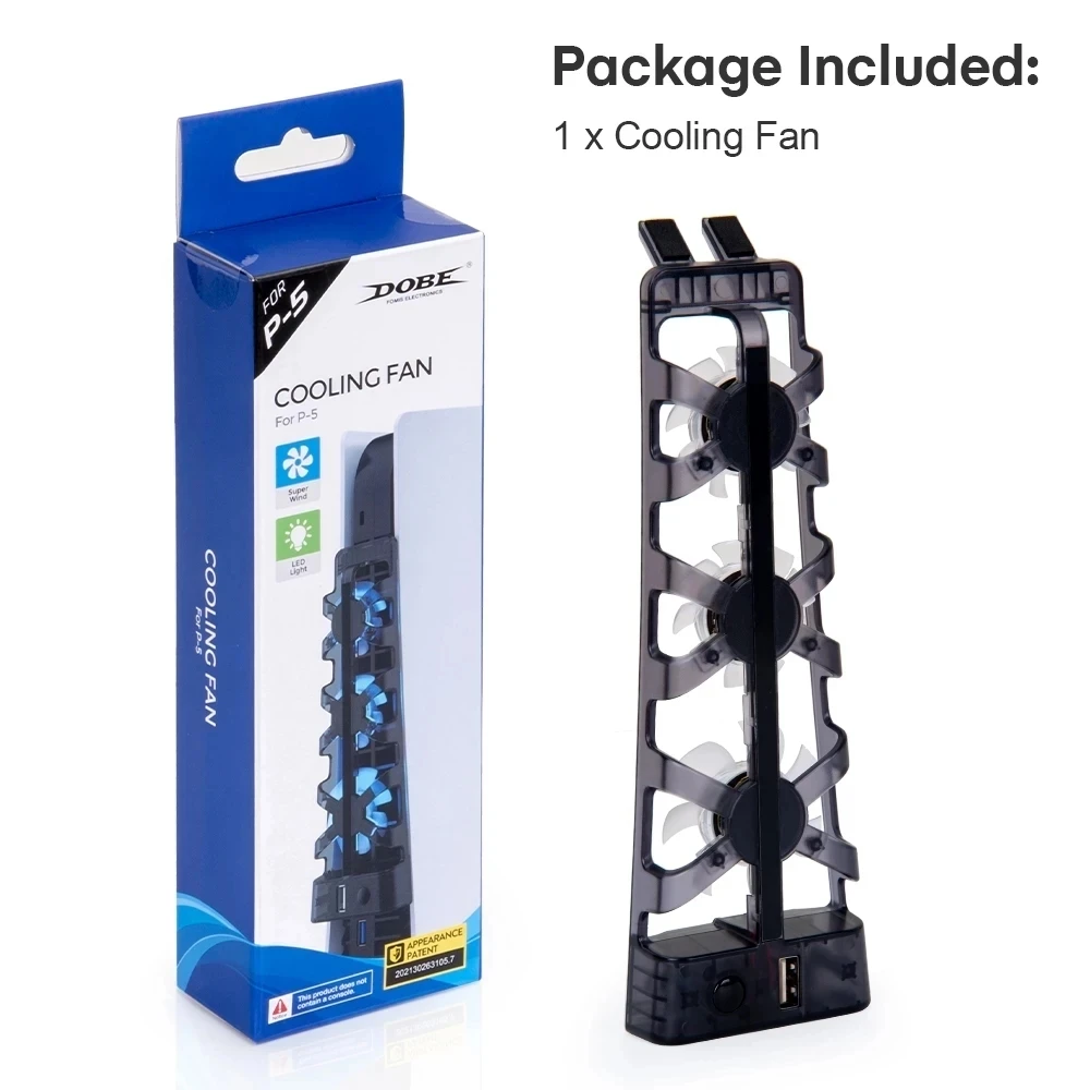 Adatto Per Ventola Di Raffreddamento Host Ps5 Ventola Di Raffreddamento P5 Radiatore Blu-Ray Posteriore Host Ps5 Tp5-1523