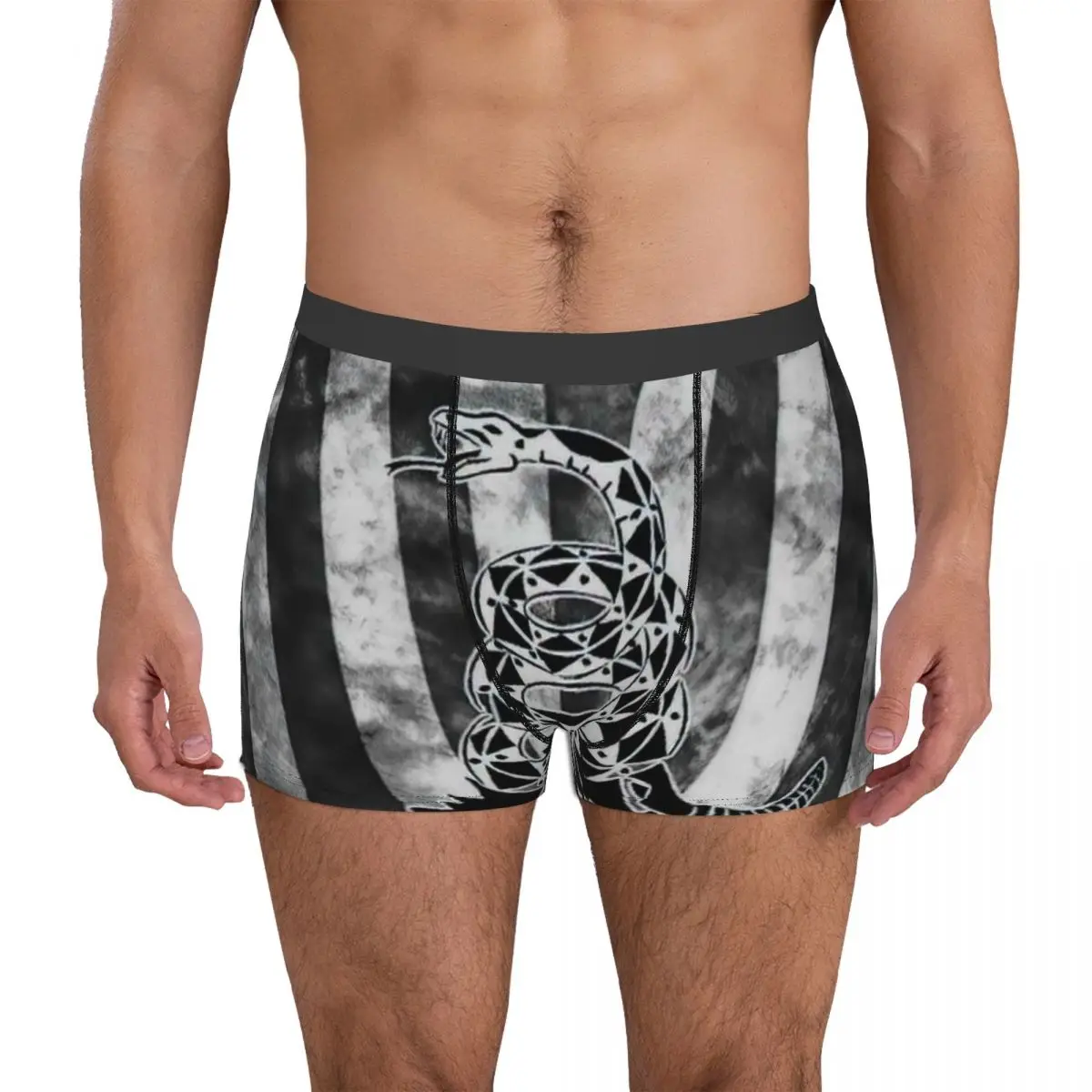 American Flag Men's Boxer Briefs Shorts Men Underpants Cartoon Anime Funny Men's Panties Soft Underwear For Men