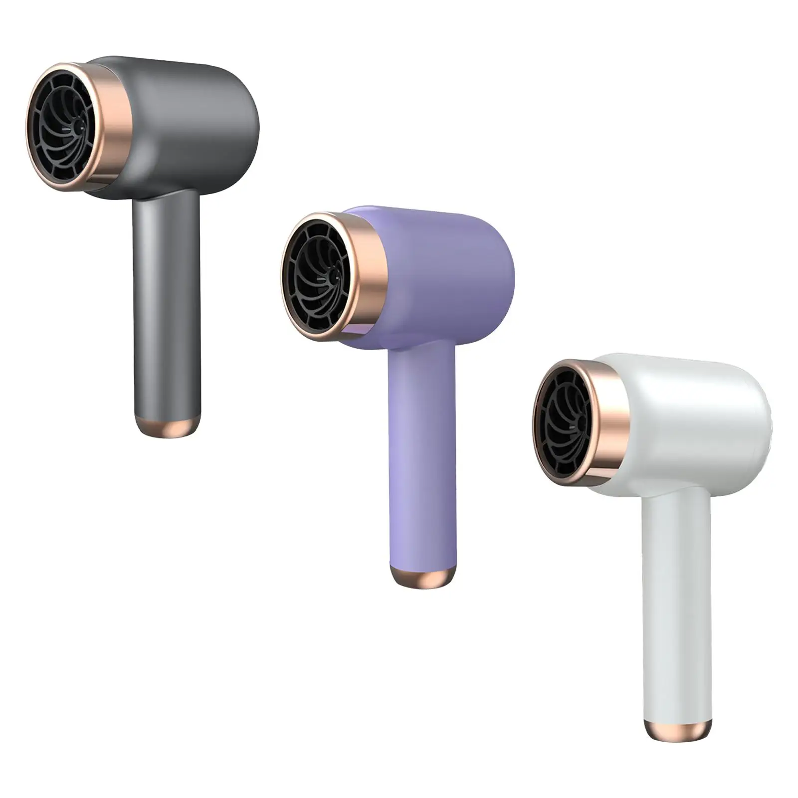 Travel Small Fan Setting Hairdryer Quick Dry Professional Ionic Blow Dryer Hair Blower for Outdoor Travel Salon Indoor Women Men 2