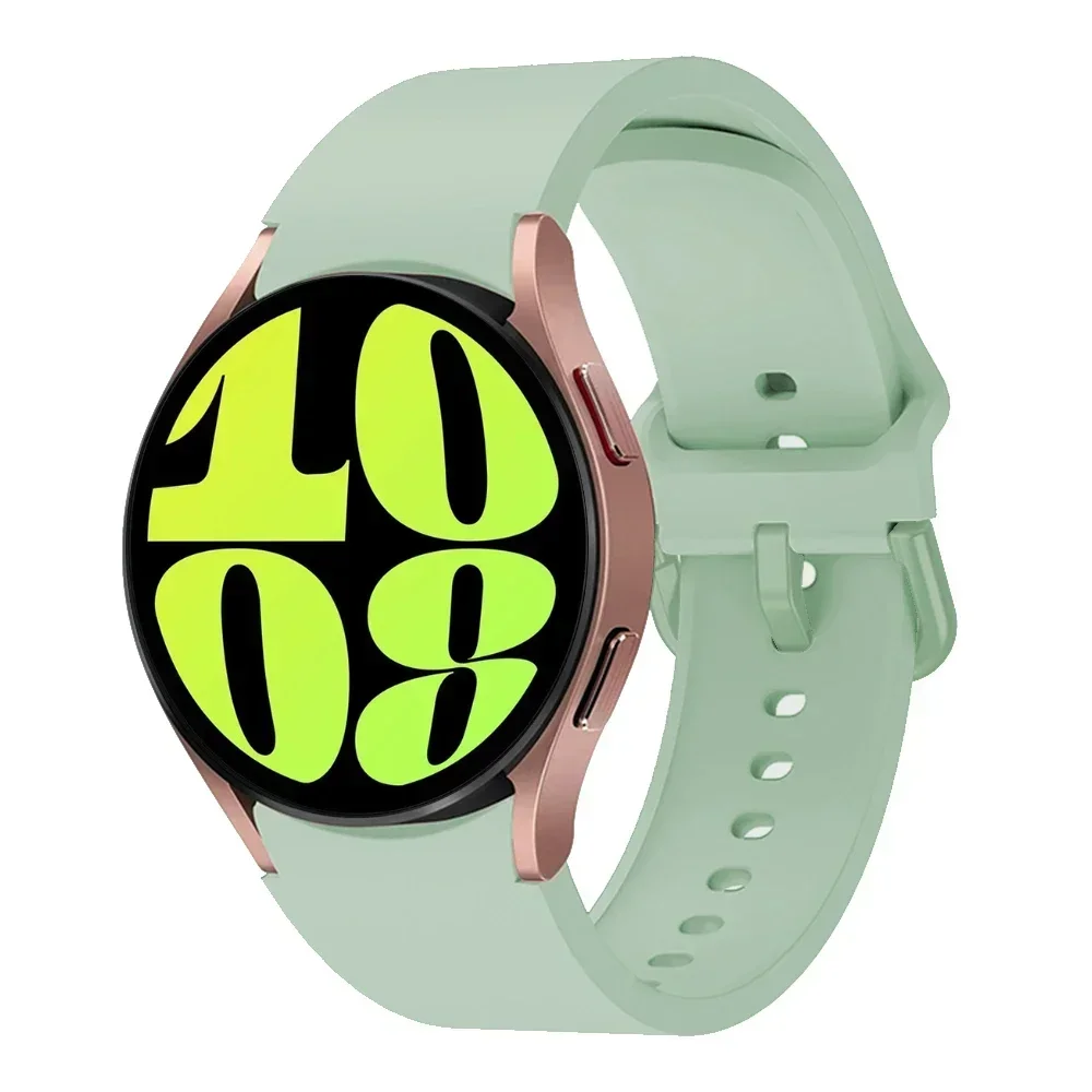 Sleek 20mm Silicone Watch Strap - Premium Wristband