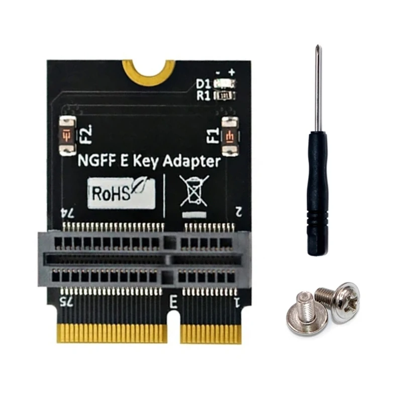 

Unlock the Potential of Your WiFi Card with NGFF Key E Adapter Converter Easy to Use Dropship