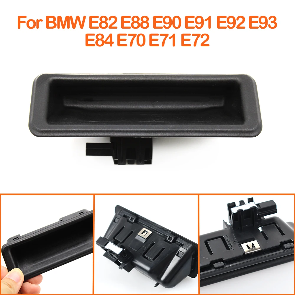 thumbnail image 2 of New Tailgate Rear Trunk Switch Button Cover Fits For BMW X5 X6 E70 E71 2 of 12