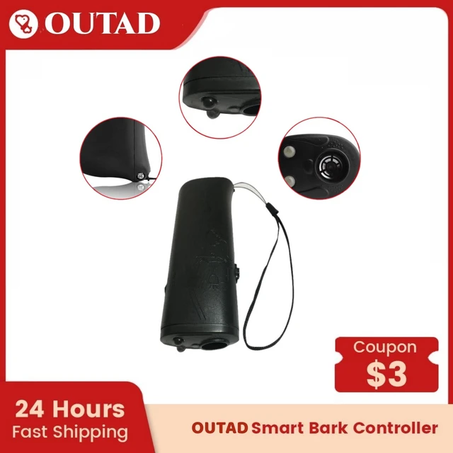 OUTAD-repelente 3 en 1 para perros y mascotas, antiladridos silbato,  dispositivo de entrenamiento antiladridos, LED, ultrasónico, sin batería -  AliExpress