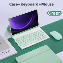 Magic Keyboard Case for Tablet - Universal Fit Cover (Green DSB)