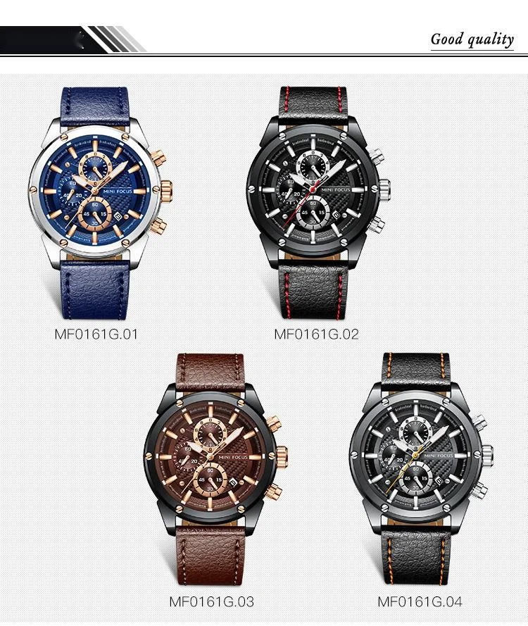 New MINI FOCUS Brand Watch Fashion Business Men's Watch Hot Selling Night Glow Waterproof Men's Watch 0161G_voghion.com