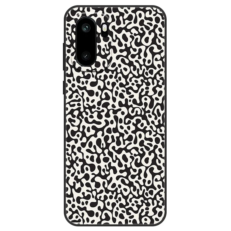 Cute Flower Print Soft Silicone Case - Protective Cover