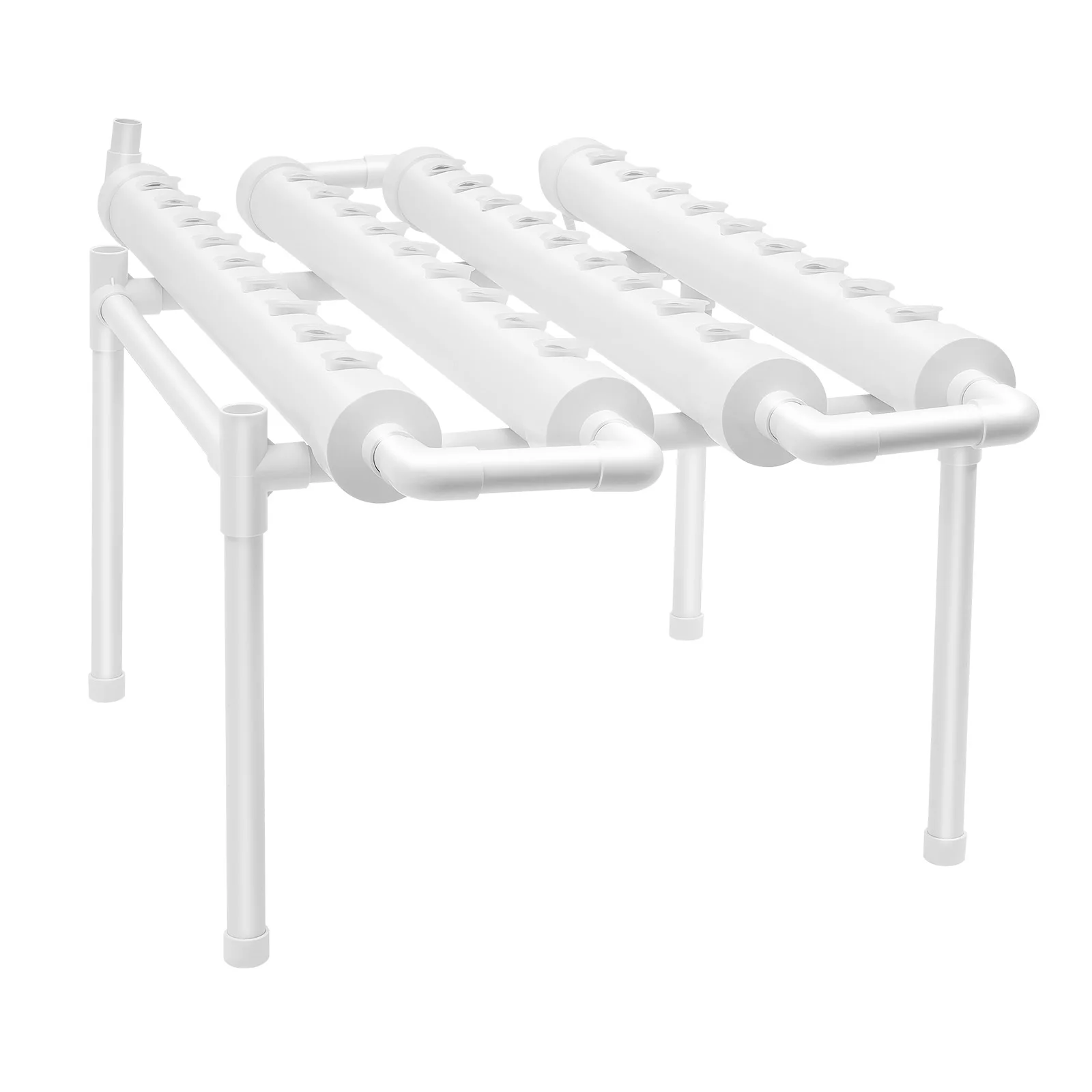 Hydroponics-Anbausystem-Set, 1 Schicht/36-Loch-Hydrokultur-Ausrüstung für Garten, Gemüse und Kräuter, PVC-U-Rohranbau – Detail 6