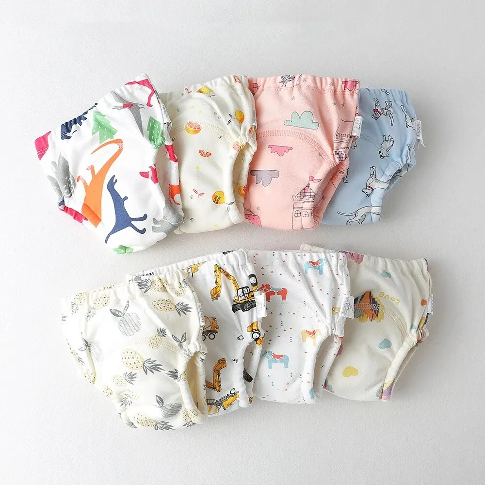 Baby Waterproof Reusable Training Pants Diaper Infant Shorts Nappies Underwear Cloth