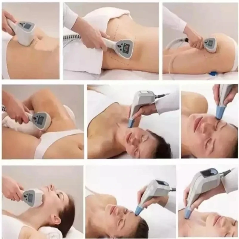 Portable NEO Equipment Slimming Machine Ultrasonic Cellulite Wrinkle Removal Face Lift 2 Handles Ultra 360 Fat Reducing Machine face slimming massager