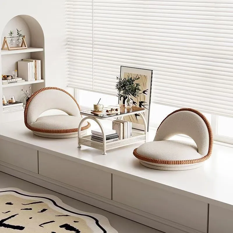 Foldable Seat Cushion X&D Lazy Bed Sofa Bay Window Backrest Tatami Living Room Balcony Single Seat Cushion Bedroom Foldable Seat